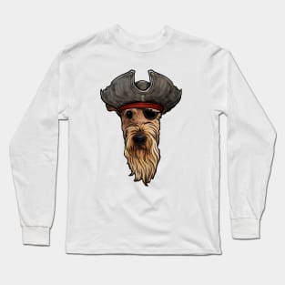 Airedale Terrier Pirate Long Sleeve T-Shirt